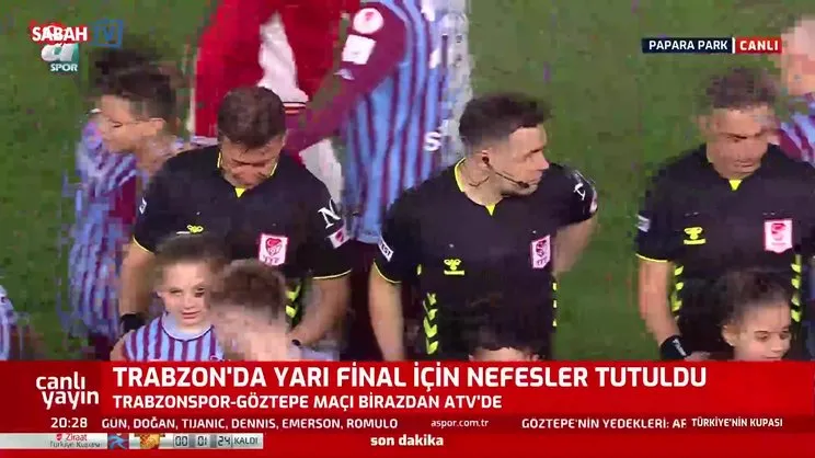 Trabzonspor - Göztepe maçındaki çocuklar Mattia Ahmet Minguzzi'yi unutmadı