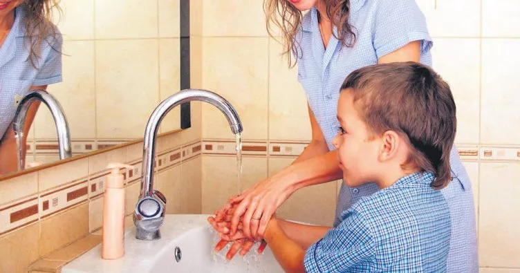 Hastalıklara karşı sık el yıkama alışkanlığı kazandırın