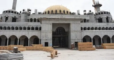 İzmir’deki 15 bin kişilik caminin inşaatı neredeyse bitti