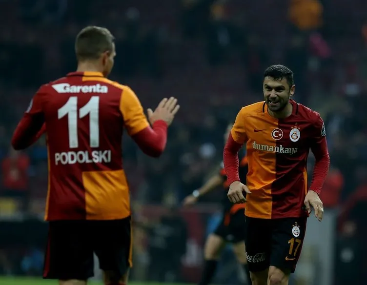 Galatasaray-Bursaspor maçından kareler