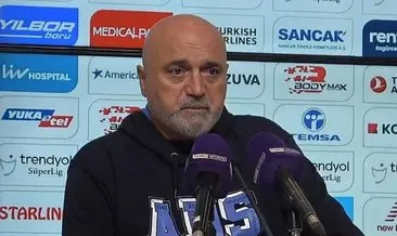 Adana Demirspor Teknik Direktörü Hikmet Karaman: Dramatik bir maç izledik