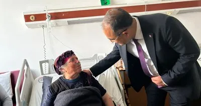 AK Parti Milletvekili Hasan Arslan’dan hasta ziyareti