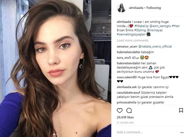 Ünlü isimlerin Instagram paylaşımları (08.01.2018)