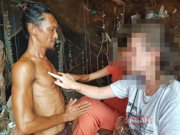 Mağarada çekilen çıplak fotoğraflar, olay yarattı!
