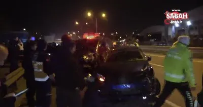 Trabzon’da 5 aracın karıştığı zincirleme kazada 1 kişi öldü, 5 kişi yaralandı | Video