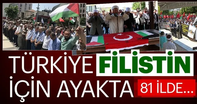 turkiye filistin icin ayakta son
