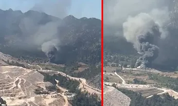Isparta'da mermer ocağında korkunç yangın: 1 işçi hayatını kaybetti #isparta
