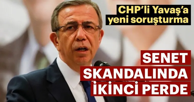 CHP’li Mansur Yavaş’a şantaj soruşturması