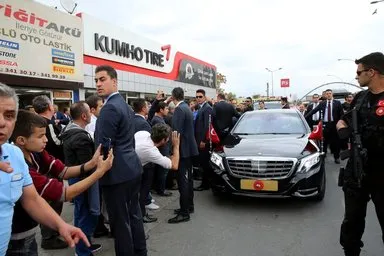 Erdoğan ve Yıldırım'dan esnaf ziyareti!