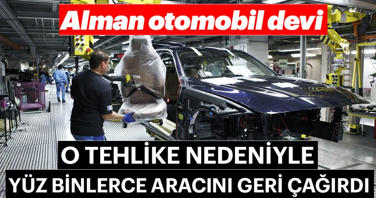 BMW 324 bin aracı geri çağırdı