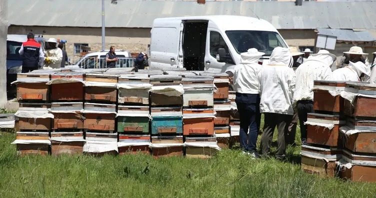 50 üreticiye 400 arı kovanı desteği