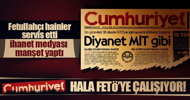 Cumhuriyet Gazetesi Diyanet’i hedef aldı!