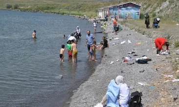 Sıcaktan kaçan Çıldır’a girdi