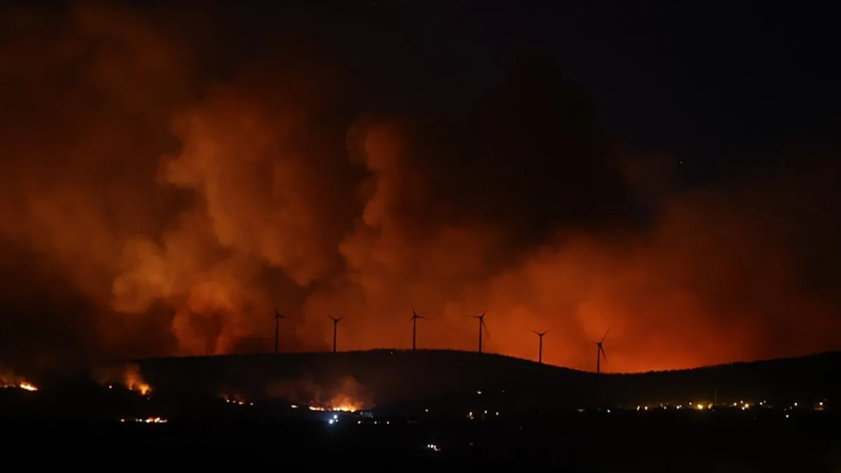 OGM'den Şarköy'deki orman yangınına ilişkin açıklama: Enerjisi ve hızı düştü