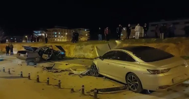 Gaziantep’te 2 araç çarpıştı: 7 kişi yaralandı!