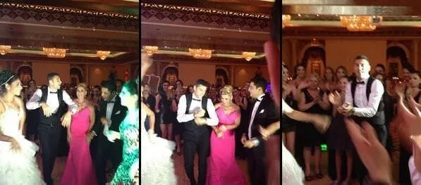 Burak Yılmaz’ın kardeşi Manolya Yılmaz evlendi