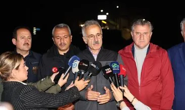 Ulaştırma ve Altyapı Bakanı Abdulkadir Uraloğlu ile Gençlik ve Spor Bakanı Osman Aşkın Bak açıklamalarda bulundu! #trabzon