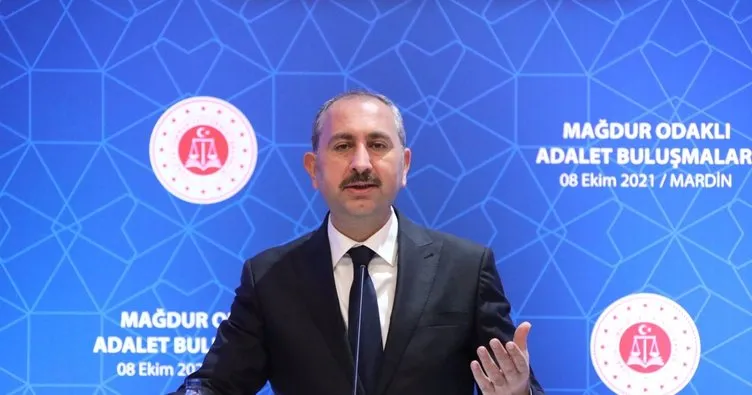 Adalet Bakanı Gül Mardin’de konuştu! “Üslubunuz en iyi kanundan daha değerlidir”