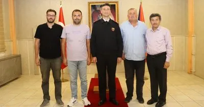 Kırıkkale basın temsilcilerinden İl Jandarma komutanına anlamlı ziyaret #kirikkale