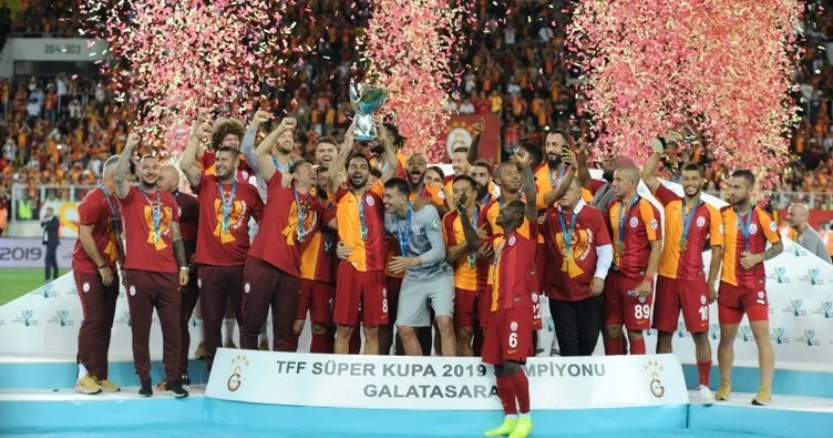 TFF Süper Kupa’nın sahibi Galatasaray! Kendine ait rekoru geliştirdi