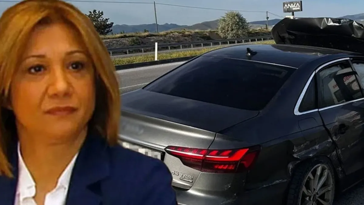 Eski Milletvekili İlknur Denizli ve eşi trafik kazasında yaralandı