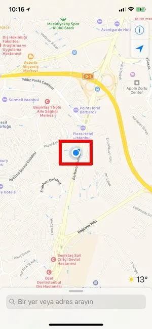iphone da konum bilgisi nasil