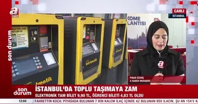 SON DAKİKA: İstanbul’da toplu taşımaya zam! İşte yeni İETT, Metrobüs, otobüs, öğrenci akbili ve tam akbil ücretleri... | Video