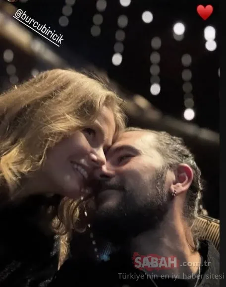 Çiçeği burnunda anne Burcu Biricik ve eşi Emre Yetkin’den aşk pozu!