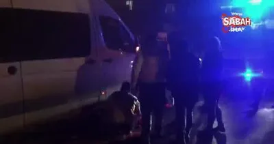 Fatih’te bir kadına servis minibüsü çarptı
