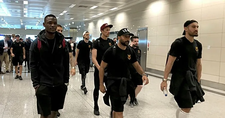 Galatasaray’ın rakibi Östersunds, İstanbul’a geldi