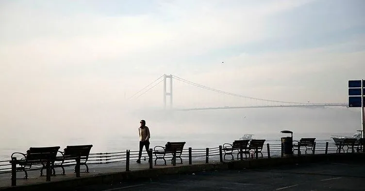 İstanbul’da bazı bölgelerde sis etkili oluyor