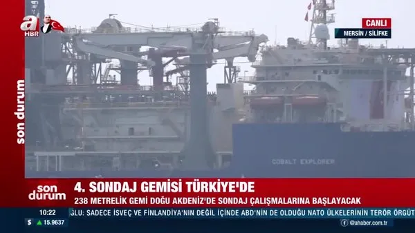 Türkiye'nin 4'üncü sondaj gemisi 