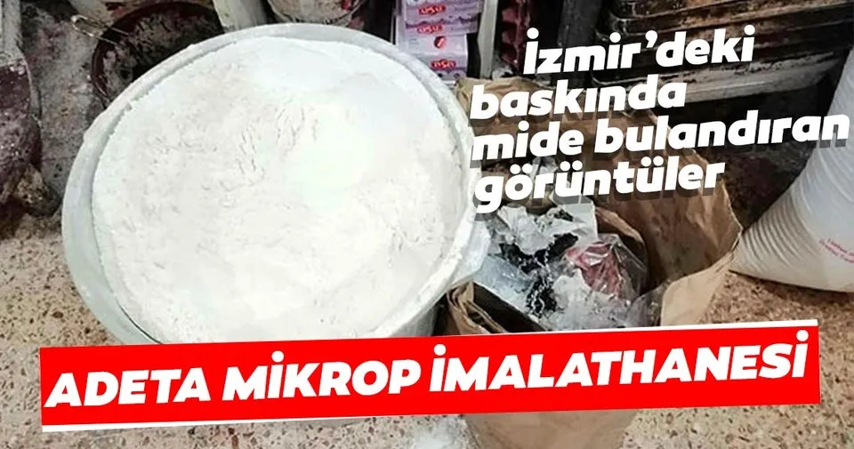 Son Dakika Izmir De Tatlici Baskini Adeta Mikrop Imalathanesi Sabah