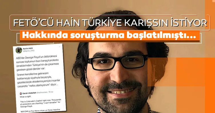 FETÖ’cü hain Türkiye karışsın istiyor