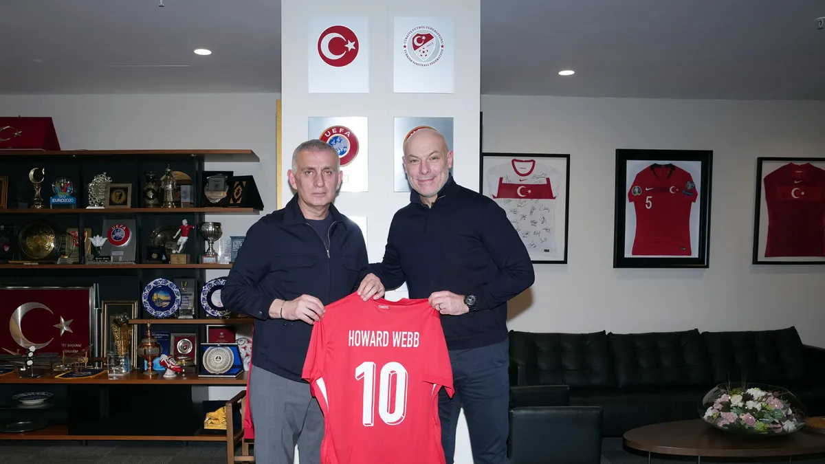 PGMOL Direktörü Howard Webb’den TFF’ye ziyaret! PGMOL Direktörü Howard Webb’den TFF’ye ziyaret!