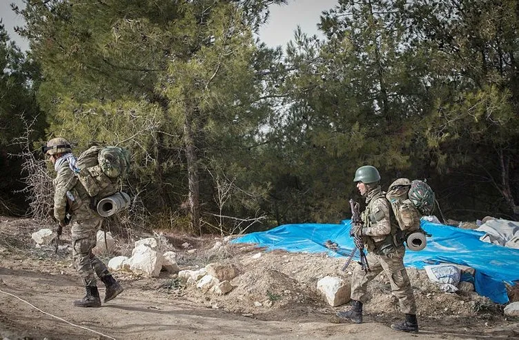 Afrin'e gerçekleştirilen Zeytin Dalı Operasyonu'ndan son kareler
