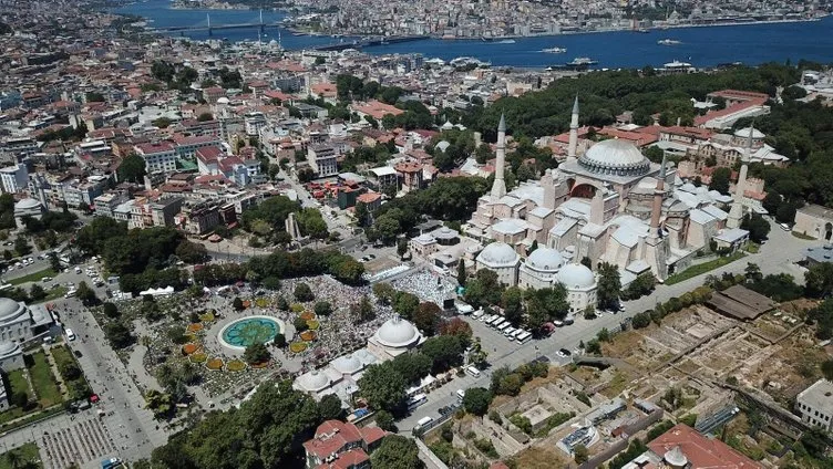 Ayasofya'daki büyük gizem! İlk kez görüntülendi