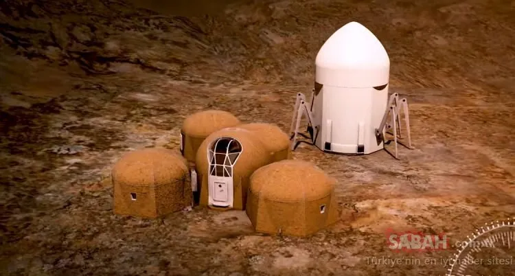 NASA Mars için konut projelerini tanıttı