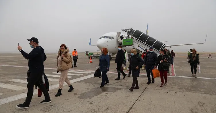 Ukrayna’dan Kapadokya’ya ilk uçuş gerçekleşti