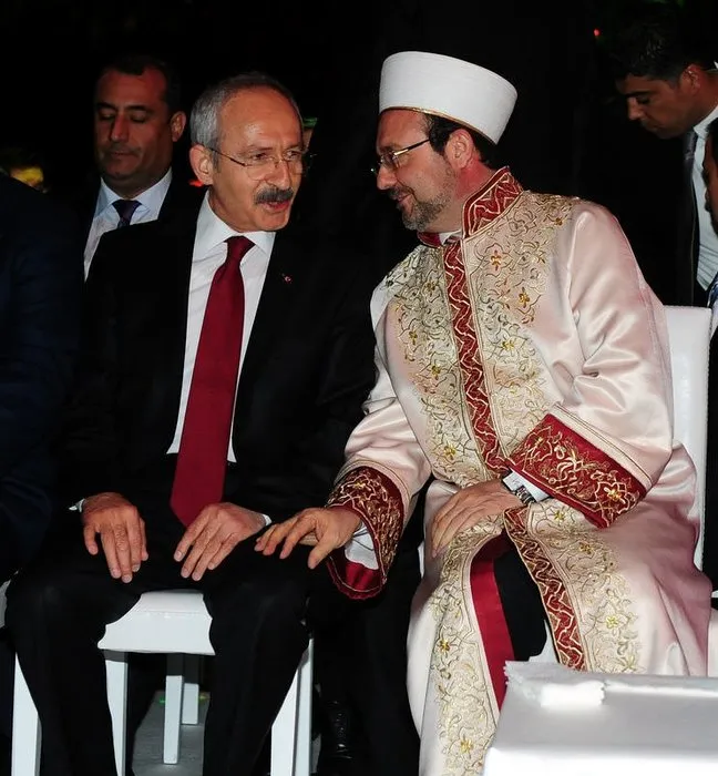 Erdoğan ve Kılıçdaroğlu Kutlu Doğum töreninde buluştu