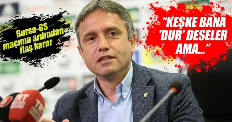 Bursapor Teknik Direktörü Mutlu Topçu istifa etti