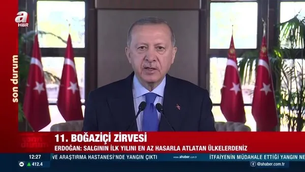 SON DAKİKA: Cumhurbaşkanı Erdoğan'dan 11. Boğaziçi Zirvesi'ne video mesaj | Video