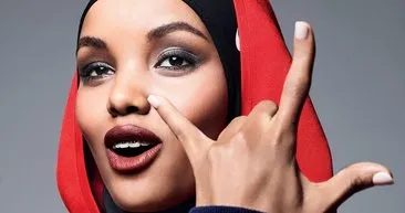 Mülteci kampından podyumlara dünyanın top tesettür modeli:  Halima Aden
