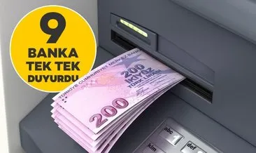 SIFIR FAİZLİ KREDİ SON DAKİKA: YENİLENDİ! 9 banka faizsiz kredi kampanyasını tek tek duyurdu