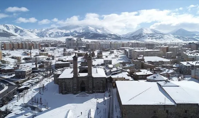 Erzurum’da karla mücadeleye 350 milyon lira bütçe ayrıldı