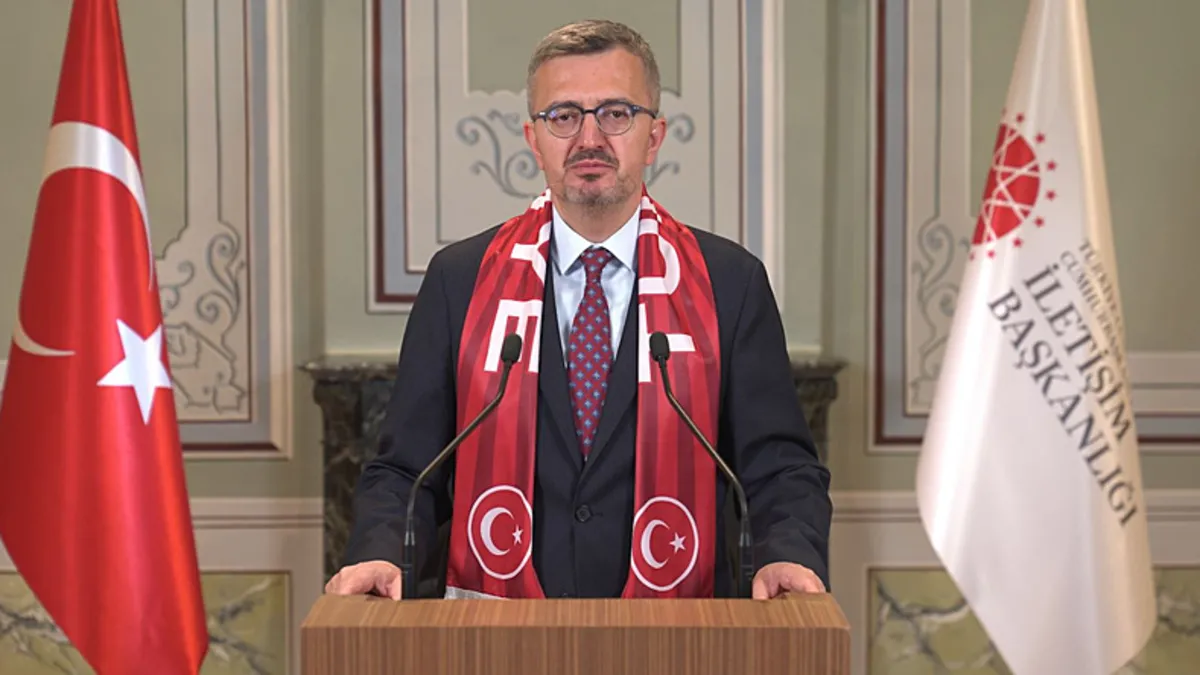 İletişim Başkanı Burhanettin Duran’dan A Milli Futbol Takımı’na destek mesajı! İletişim Başkanı Burhanettin Duran’dan A Milli Futbol Takımı’na destek mesajı!