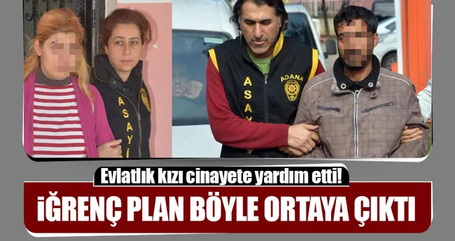 Adana’da baba cinayetine yardıma 20 yıl hapis