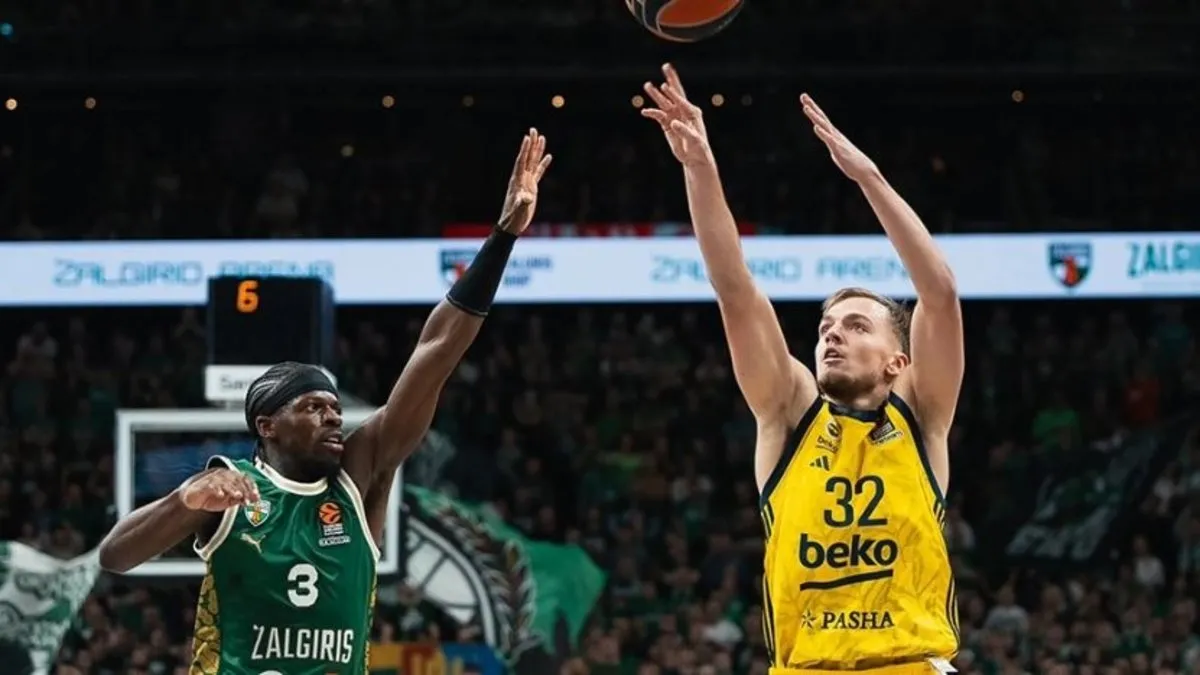 Fenerbahçe Beko, Zalgiris'i deplasmanda devirdi!