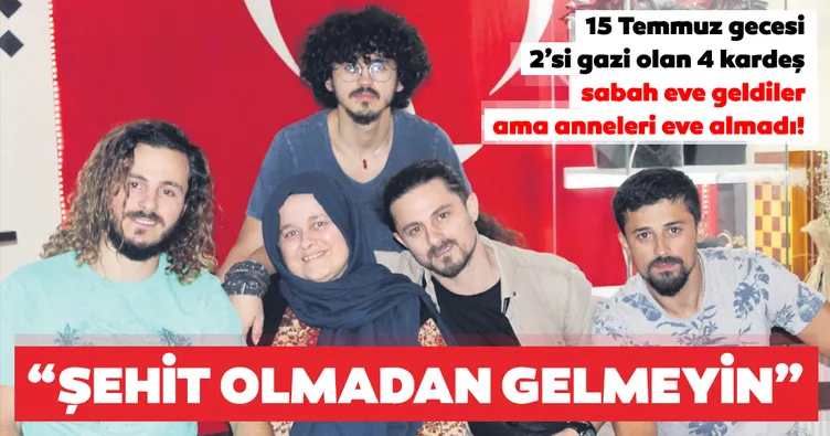 Tehlike geçmedi geri dönün