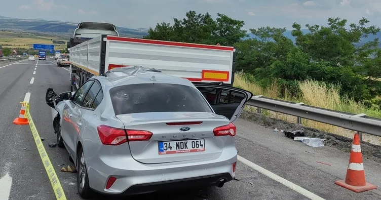 Karabük’te feci kaza! 1 ölü, 8 yaralı